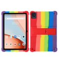thumbnail image 1 of Case For Blackview Tab 70 Wifi 10.1 inch Tablet Safe Shockproof Silicone Stand Cover Rainbow, 1 of 6
