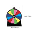 thumbnail image 2 of KLKCMS Roue Rotative de 5,91 Po pour Roulette de Table, Rotation pour Carnaval, Fête, Spectacle, avec Panneau Rotatif, 2 of 2