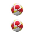 thumbnail image 3 of VONKY Teamwork Meets Fun Portable Soccer Ball For Competitive Play Durable PVC Football Goal Soccer Balls Ball Soccer red No.4 2Set, 3 of 6