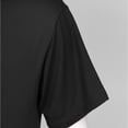 thumbnail image 4 of Xnihocha 3 Pack Men's Mock Neck Short Sleeve T-shirt Athletic Running Gym Workout Basic Tee Tops Black M, 4 of 7