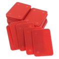 thumbnail image 3 of Shisuyan Cales de Construction en Plastique Rouge Plastique 100 Pcs 2.4x1.6x0.06 Po, 3 of 9