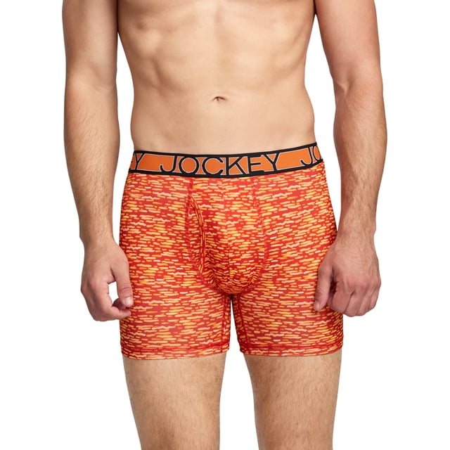Jockey Men's Active Microfiber 5" Boxer Brief