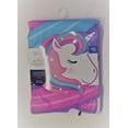 thumbnail image 2 of Serviette de Plage Fantaisie en Forme de Licorne 100% Polyester. 147cm x 147cm, 2 of 3