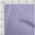 thumbnail image 2 of oneOone Viscose Chiffon Bluish Violet Fabric Asian Block Fabric For Sewing Printed Craft Fabric By The Yard 42 Inch Wide, 2 of 4