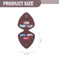 thumbnail image 2 of 1 Set Guitar Plastic Picks with Storage Bag Practical Guitar Plectrums Guitar Supplies, 2 of 8