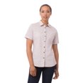 thumbnail image 1 of Chef Works Chemise Havana pour Femmes, Taupe, Moyen, 1 of 4