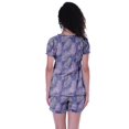 thumbnail image 3 of Moomaya Pyjama en Coton pour Femmes, Ensemble de Nuit 2 Pcs avec Shorts, Ensembles de Pyjama avec Shorts, 3 of 7