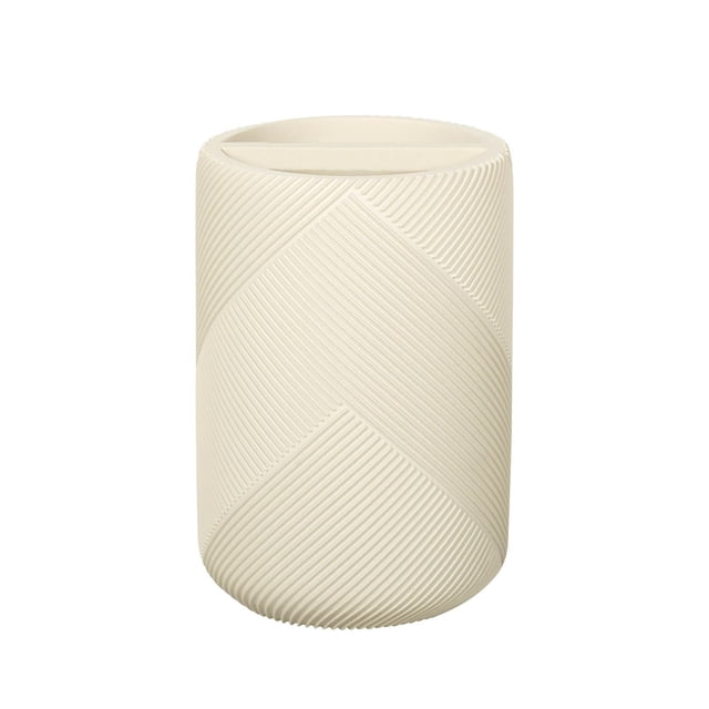 Porte-brosses à dents en resine Graph Mainstays, beige