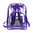 thumbnail image 2 of Clear PVC Stadium Backpack with Large Laptop Compartment 1 Count, 2 of 4