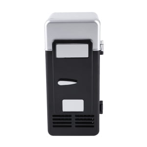 USB Réfrigérateur LED Mini Réfrigérateur portable de réfrigérateur pour boissons Boissons (noir)