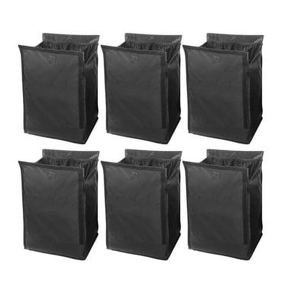 Rubbermaid Executive Large Black Quick Cart Liner (6-Pack) - Customized and Efficient Storage Solution