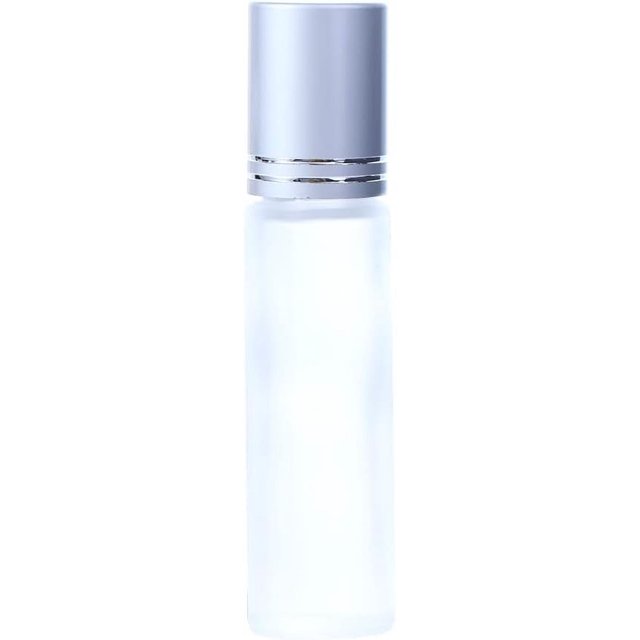 HUGFEGWE Roller Bottles, Refillable Bottle Mini Perfume Case Bamboo Matte Portable Cosmetic Containers Essential Oil Bottle(Matte) U2537-14363