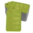 thumbnail image 1 of Inkdotpot 100 Pack Real Gold Foil Paper Tags Happy Diwali Favor Hang Tag, 1 of 6