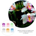 thumbnail image 2 of 60pcs Jardinage Orchidée Clips en Plastique en Forme de Rose Plantes Vigne Support Clip, 2 of 7