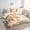 Orange, variant on Erosebridal Blue Butterfly Bedding Queen Size, Inspirational Quotes Comforter Sets with Sheets, Rose Floral Decor, 7pcs
