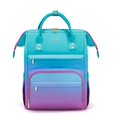 thumbnail image 1 of LOVEVOOK Gradient Laptop Backpack for Women,17.3 Inch Work Computer Bakcpack Purse Laptop Bag With Anti-Theft Pocket,Waterproof Carry on Teacher Coll, 1 of 9