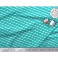 thumbnail image 3 of Soimoi Green polyester Crepe Fabric Vertical Stripe Decor Fabric Printed Yard 52 Inch Wide, 3 of 5