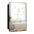 thumbnail image 1 of Gymax 20 x30 Inch Bathroom Mirror Cabinet w/ Aluminum Frame Adjustable Shelves, 1 of 10