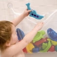 thumbnail image 4 of Wall Mounted Mesh Organizer With Suction Cups For Bath Toys Storage And Easy Bathroom Organization, 4 of 6