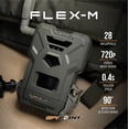 thumbnail image 3 of Spypoint FLEX-M Cellular Trail Camera – GPS-Enabled, Night Vision, IP65 Water-Resistant, 28MP Photos, 720p Video + Sound, 3 of 6