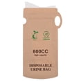 thumbnail image 3 of 10pcs Emergency Disposable Urinal Bags Car Vomit Bag 800cc Camping, 3 of 8