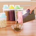 thumbnail image 2 of EIGTHTAIL Food Storage Containers Clearance! Plastic Food Storage Containers with Lids Small Airtight Containers Square School Lunch Containers for Children Leftover Food Containers Clear, 2 of 9