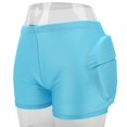 thumbnail image 3 of Ski Hip Protector, Skin Friendly Comfortable Breathable Protective Shorts EVA  For Skateboarding Blue,Black, 3 of 8