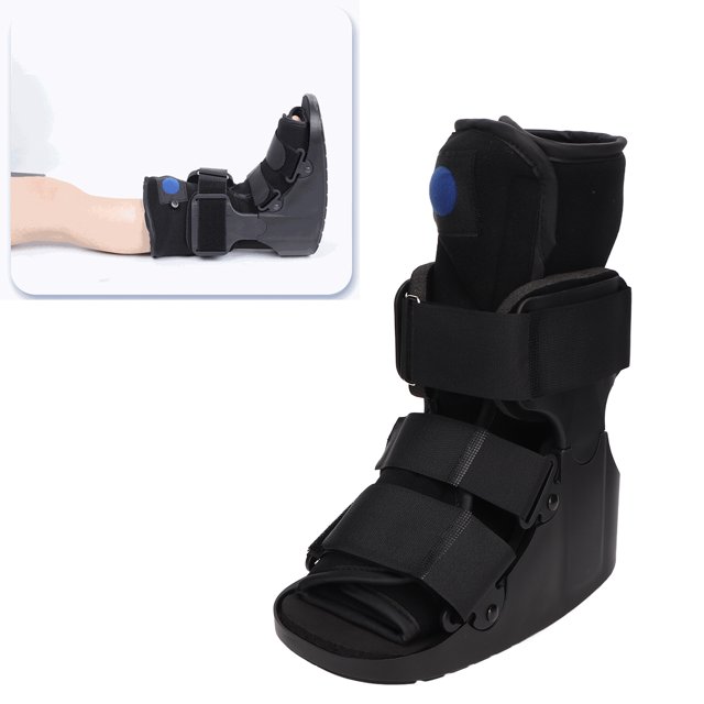 Ultra Light Air Walking Boot with Gasbag, Full , Accelerate Recovery, Soft Fabric, Can Treat Broken Toes, Ankle Injuries, Plantar Fasciitis, Foot Ruptures, and More