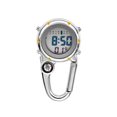 thumbnail image 1 of Digital Carabiner Clip Watches Hook Fashion Portable Clock Luminous Multi-function Fob Nurse Watch Compasses Week Clocks Hospital Yellow, 1 of 9