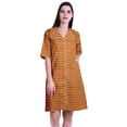 thumbnail image 1 of Moomaya Printed Womens Button Down Shirts Short Sleeve Shirts For Women-S-XXL, 1 of 1