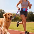 thumbnail image 2 of TIELUTT Adjustable Hands Waist Leash Running Cycling and Training with Favorite Waist Belt Leash Reflective Running Leash for 2 Dogs Dogs Leashes for Puppies Service Dog Leash Umbrella Dog Leash Walk, 2 of 4