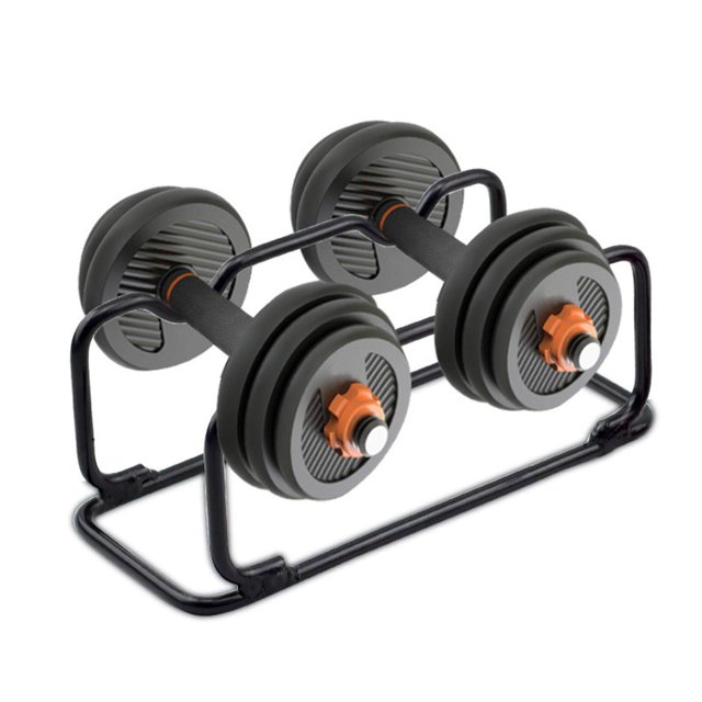Support de Rangement pour Haltères, Support de Rangement pour garage, Équipement Télescopique en Acier, L Noir