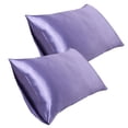 thumbnail image 1 of Mefallenssiah 20*30 Inch Satin Pillowcase, Imitation Silk Pillowcase (2Pc), 1 of 1