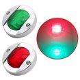 thumbnail image 3 of 2Pcs Red Green Navigation Boat Light LED 12V Stern Signal Lamp For Universal Boat Truck Trailer Van Bus Tractor Marine Lights, 3 of 4