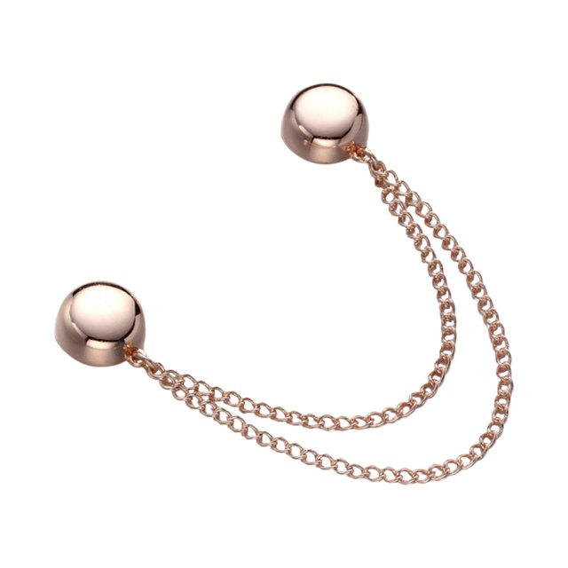 Hijab Brooch Pinless Clothes Clips High Powerful Function Long Chain Purpose Buttons Hijab Pins For Women Fashion Accessories