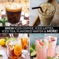 thumbnail image 2 of Café Ice 3- Quart Iced Coffee and Tea Brewing System with Plastic Pitcher, Black, 2 of 8