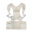 thumbnail image 1 of Adjustable Magnetic Posture Back Support Corrector Band Belt Brace Shoulder Lumbar Strap Pain Relief, 1 of 2