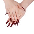 thumbnail image 5 of thinsony 1 Set False Nails Wear-resistant Fashionable Classic Trend Different Colors Exquisite Appearance Distinctive Fake Accessories SM17-P83 Wine Red, 5 of 5