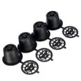 thumbnail image 2 of Dvkptbk Coffee Capsule Cup 4X Refillable Reusable Coffee Capsules Pods for Machines Spoon Home & Garden, 2 of 9