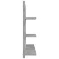 thumbnail image 2 of vidaXL Bathroom Mirror Concrete Grey 60x10.5x45 cm Engineered Wood, 2 of 3