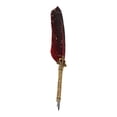 thumbnail image 4 of Quill Pen Set, Smoothing Writing Exquisite Styling Feather Pen Retro Elegant  For Office For Home For School Red, 4 of 8