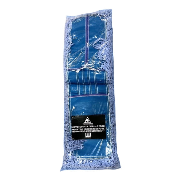 Workhorse 24" Dust Mop Refill Pack of 2