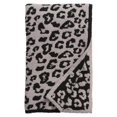 thumbnail image 4 of serony Throw Blanket Leopard Print Flannel Fleece Blankets Plush Sofa Blankets gray 51x71in, 4 of 5