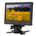 thumbnail image 4 of Moniteur 7 Pouces, Moniteur Portable 1080P Petite Interface Multimédia HD Moniteur VGA Écran LCD, Écran LCD IPS 1024x600 avec Support pour Raspberry Pi, Écran de Voiture, CCTV, Moniteur Portable IPS, 4 of 7