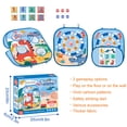 thumbnail image 3 of Wdhugt 3-In-1 Bean Bag Tossing Game For Children Set A Includes Board Bags And Balls For Outdoor Fun Plastic A, 3 of 9