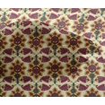 thumbnail image 4 of oneOone Viscose Chiffon Fabric Floral & Paisley Block Printed Craft Fabric BTY 42 Inch Wide, 4 of 4