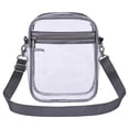 thumbnail image 3 of Clear Stadium Bags Approved, Usavan PVC Transparent Chest Bag Large Capacity, Thick Sturdy Material with Front Pocket Crossbody Storage Bag for Travel Sports Events, 3 of 3