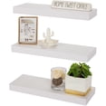 thumbnail image 1 of Sorbus Rustic 5.5 in x 16.25 in Wood Floating Shelf Set 3 Count, 1 of 7
