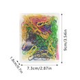thumbnail image 4 of Fixing ClipMusic Colorful Metal Paper Clips for Daily and School Use—Durable Multicolor Paper Holders for Music Lovers and Colorful Organization, 4 of 8
