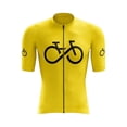 thumbnail image 1 of Bike Forever II Yellow Cycling Jersey - M, 1 of 3